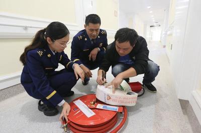 漢江消防重拳出擊開展消防產品安全檢查